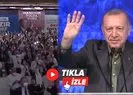 Başkan Erdoğan’ı Müslüm Gürses şarkısıyla karşıladılar