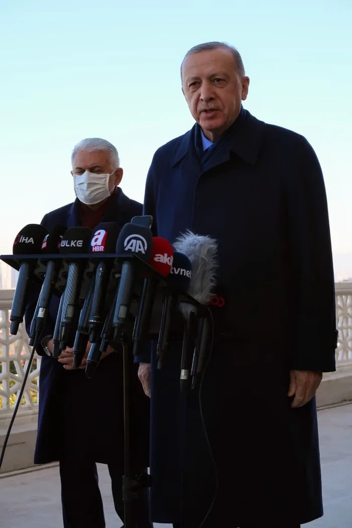 Son dakika: Başkan Erdoğan'ın karantinası bitti! Cuma namazı çıkışı önemli açıklamalar - 4