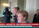 Başkan Erdoğandan Akdenizde yeni gerginlikler olmasın diyen Merkele yanıt: Onu Miçotakis ile görüşün