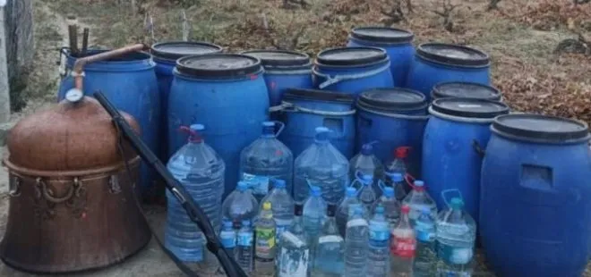 Şarköy’de kaçak içki üretenlere göz açtırmak yok! 2,4 bin litre ele geçirildi