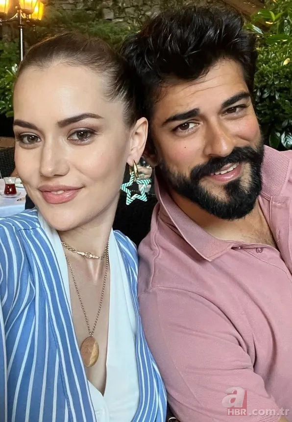 3 kız kardeş birbirinin aynısı! Fahriye Evcen'in kardeşlerini görenler şaşırıyor 3