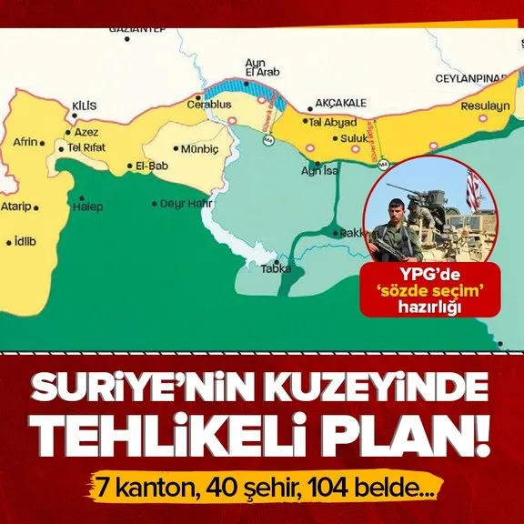 PYD/YPG’nin Suriye’nin kuzeyindeki tehlikeli planı! ’Sözde seçimler meşru değil’