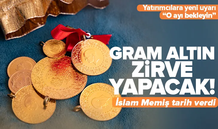 Gram altındaki artış tavan yapabilir!