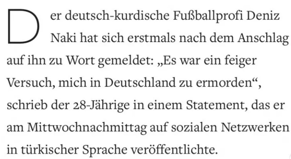 Terör destekçisi futbolcu Deniz Naki hakkında flaş gelişme!