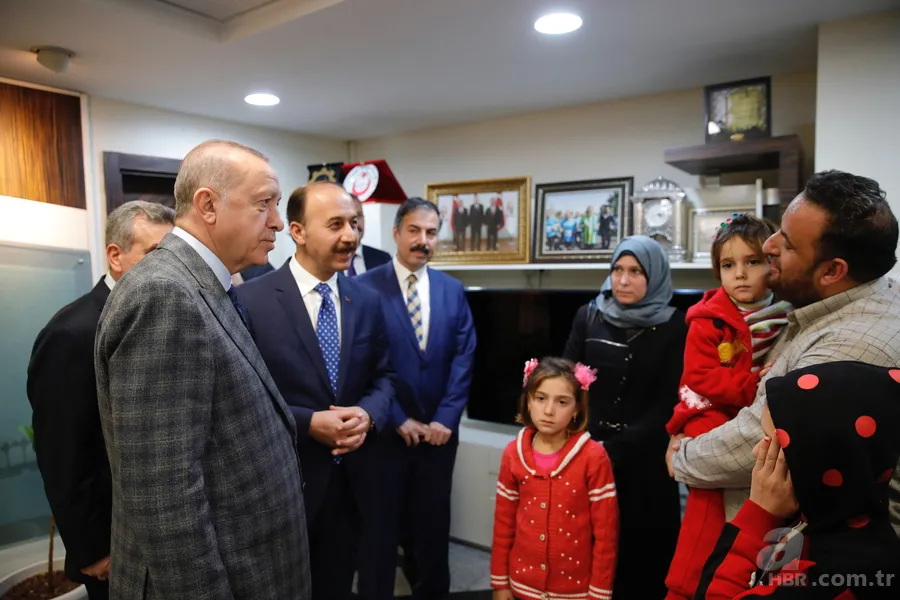 Cumhurbaşkanı Erdoğan'a Şanlıurfa'da sevgi seli! Şehit Muhammed bebeğin ailesiyle görüştü 7