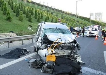 İstanbul'da feci kaza!