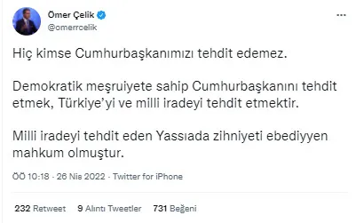 Son dakika: AK Parti Sözcüsü Ömer Çelik'ten CHP'li Özgür Özel'e çok sert tepki: Hiç kimse Cumhurbaşkanımızı tehdit edemez - 2
