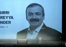 Sırrı Süreyya Önder’e veda