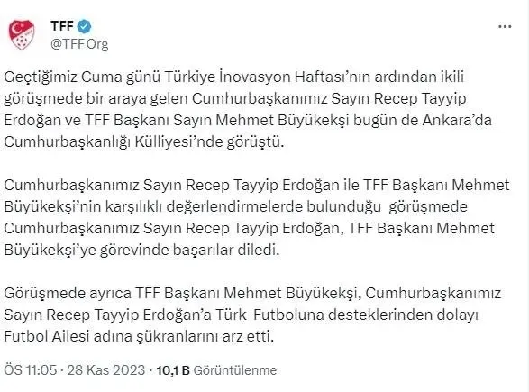 baskan-erdogan-tff-baskani-mehmet-buyukeksi-ile-gorustu-1701205826046.jpeg Başkan Erdoğan TFF Başkanı Mehmet Büyükekşi ile görüştü - 2