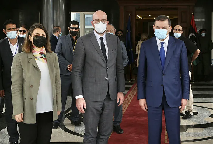 AB Konseyi Başkanı Charles Michel'den Libya'ya sürpriz ziyaret - 5