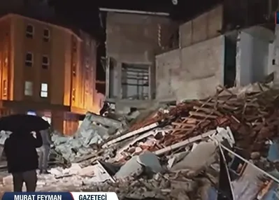 Gece ajansı deprem merkez üssünde