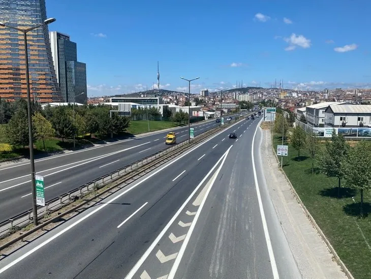 İstanbul’da Kurban Bayramı sakinliği! Yollar ve meydanlar boş kaldı