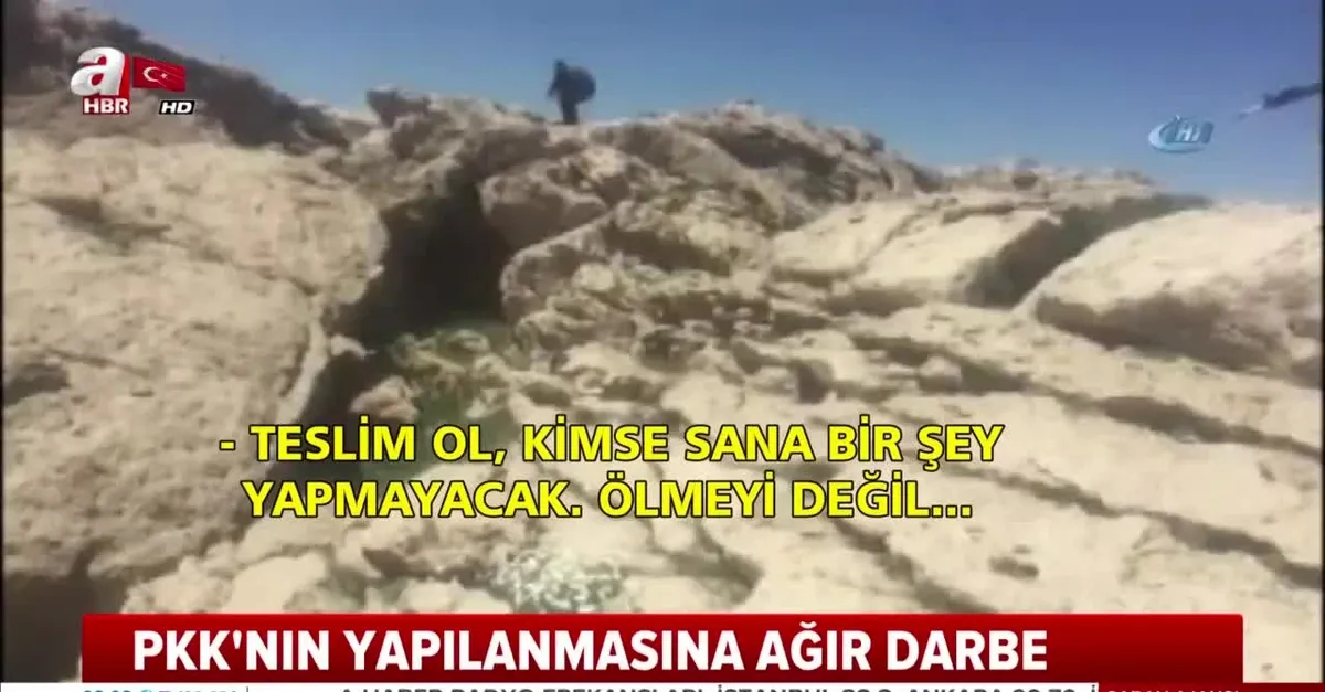 PKK'nın yapılanmasına ağır darbe! 4 yılda bin 193 terörist kaçarak teslim oldu |Video