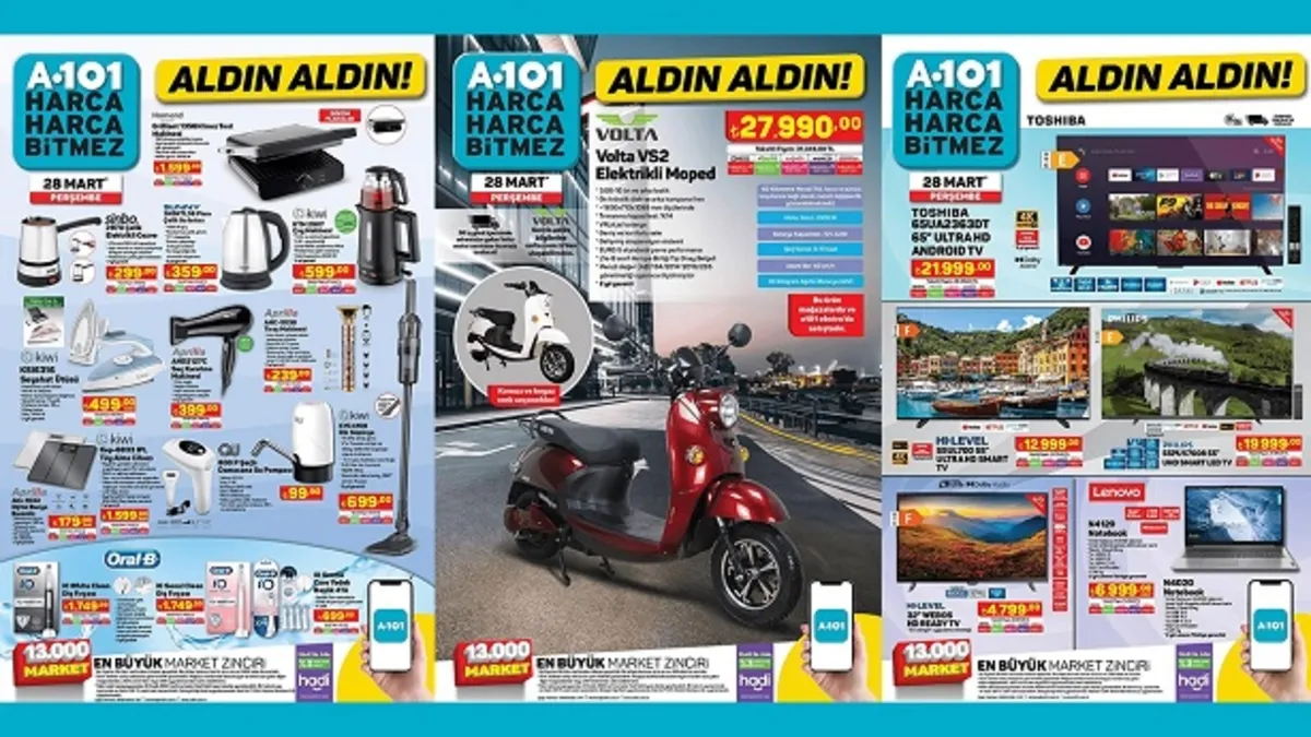 A101'den mangalcılara özel indirim! 29 Mart 2024 aktüel kataloğunda yüzlerce ürünün fiyatını indirdi