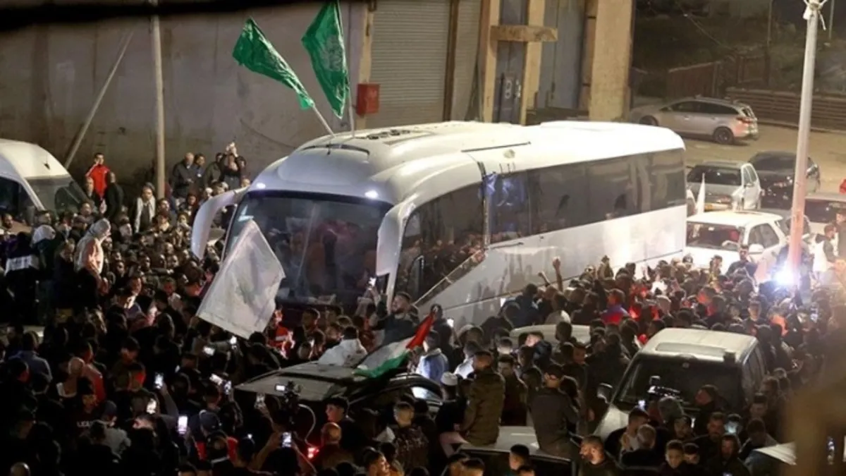 Esir takasında yeni aşama! 110 Filistinli bugün serbest bırakılacak