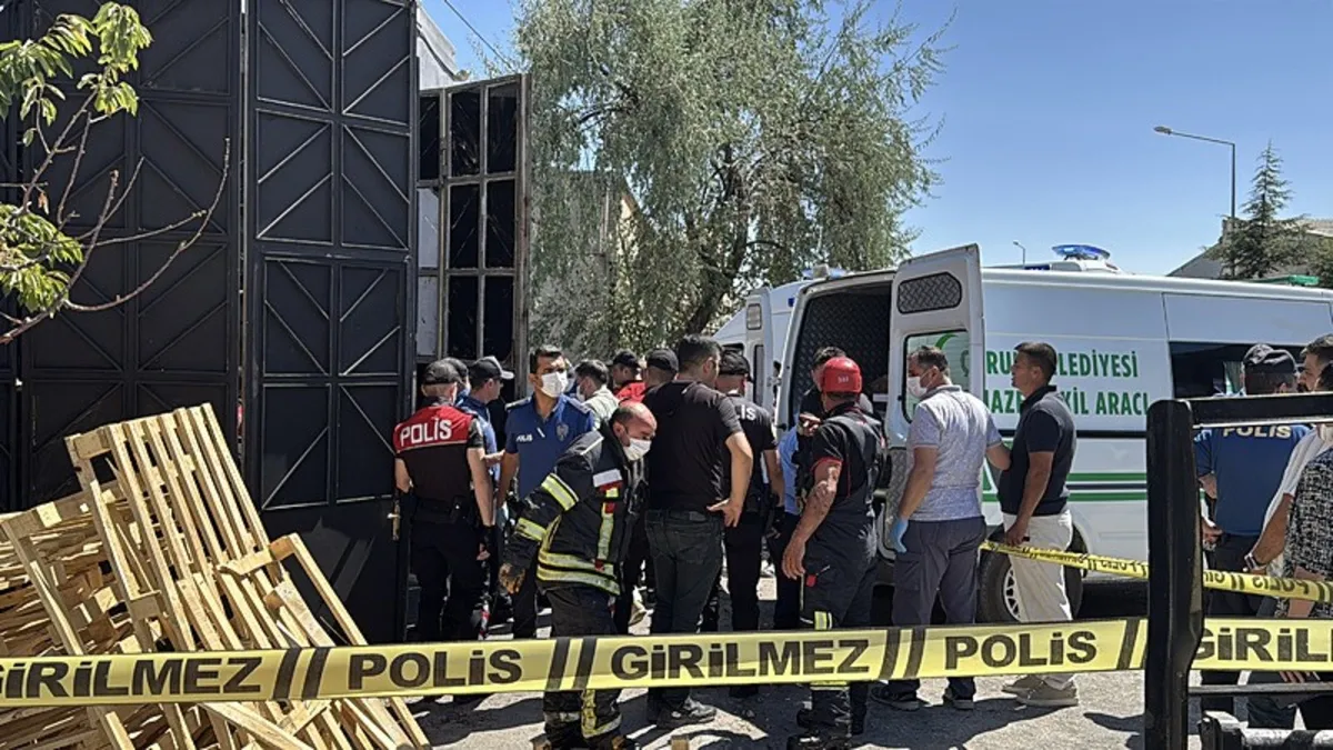 Çorum'da akılalmaz ölüm! Anne ve oğlu atık yağ tankında can verdi