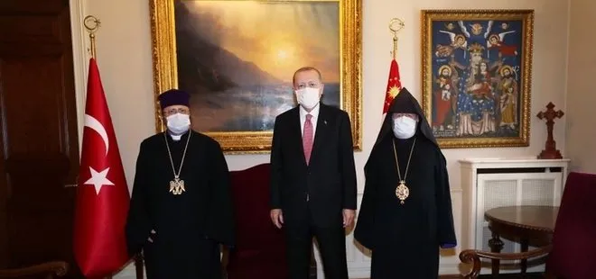 Başkan Erdoğan, Türkiye Ermenileri Patrikliği’ni ziyaret etti! Maşalyan özellikle vurguladı: Tarihte bir ilk