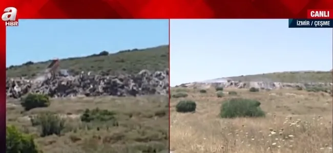 Çeşme’de çevre kirliliği! Moloz ve hafriyat ormanlık alana dökülüyor - 6