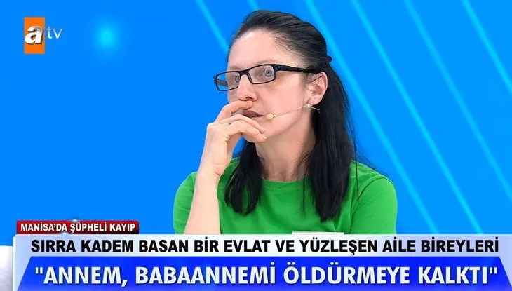 Müge Anlı’da filmleri aratmayan hikaye! Selin Öztürk’e ne oldu? Anne oğul stüdyoda birbirine girdi