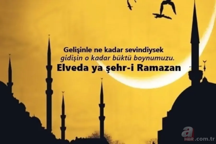 Elveda Ya Şehri Ramazan Mesajları 2023 | En güzel, resimli, hadisli, kısa, uzun Ramazan'a veda mesajları ve sözleri! 7