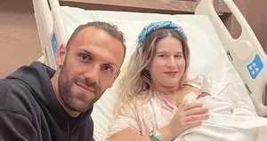Vedat Muriç 2’nci kez baba oldu