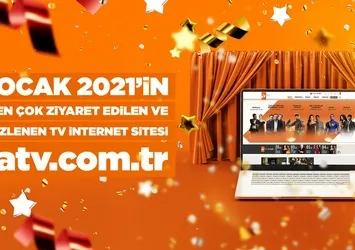 Ocak ayında dijitalin birincisi 'atv.com.tr' oldu!