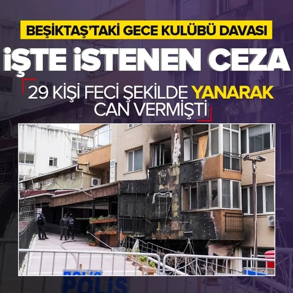 Son dakika | Beşiktaş’taki gece kulübü yangını | 29 kişinin can verdiği olayla ilgili 9 şüpheli hakkında iddianame hazırlandı