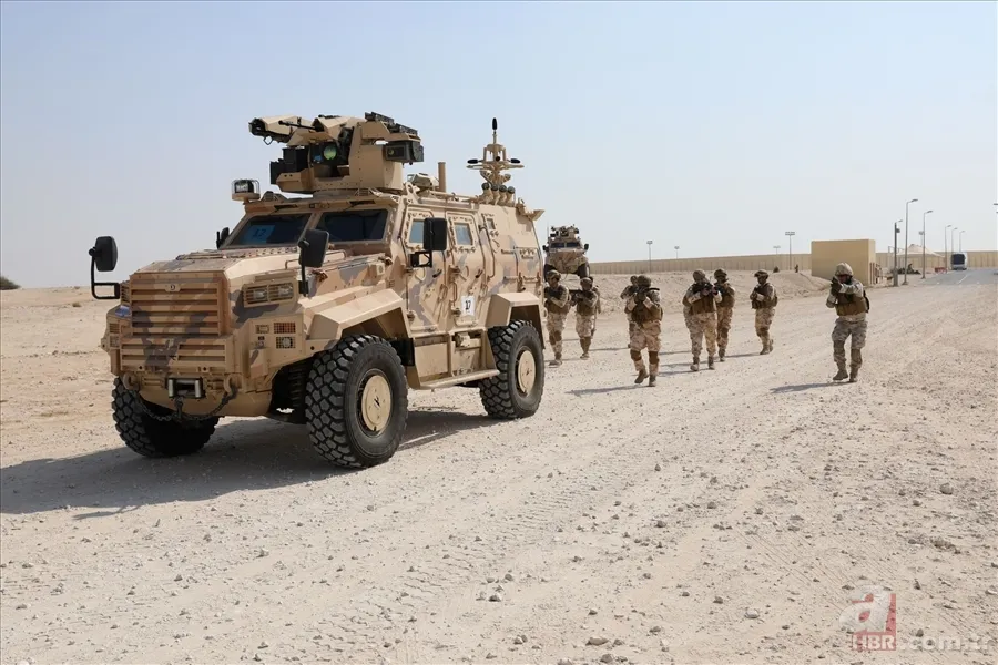 MSB'den Katar Özel Kuvvetler Komutanlığı'nda görevli komandolara eğitim 2