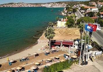 Ayvalık’ta plajlara mavi bayrak
