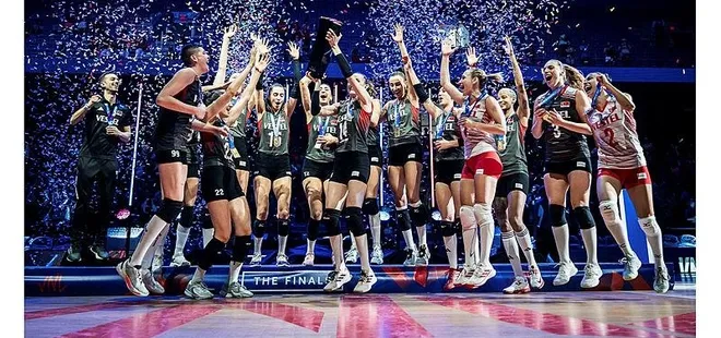 Filenin Sultanları ABD’de tarih yazdı! Çin’i yenerek altın madalyayı kazandılar | Erik dalı ile kutlama