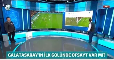 Galatasaray'ın golünde ofsayt var mı? Erman Toroğlu canlı yayında yorumladı