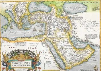 3 kıtada at süren Osmanlı haritası!