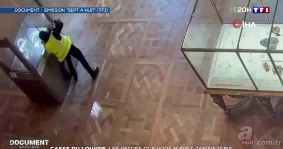 Fransa'da tarihi vurgun! Louvre Müzesi soygununa ait yeni görüntüler ortaya çıktı 10