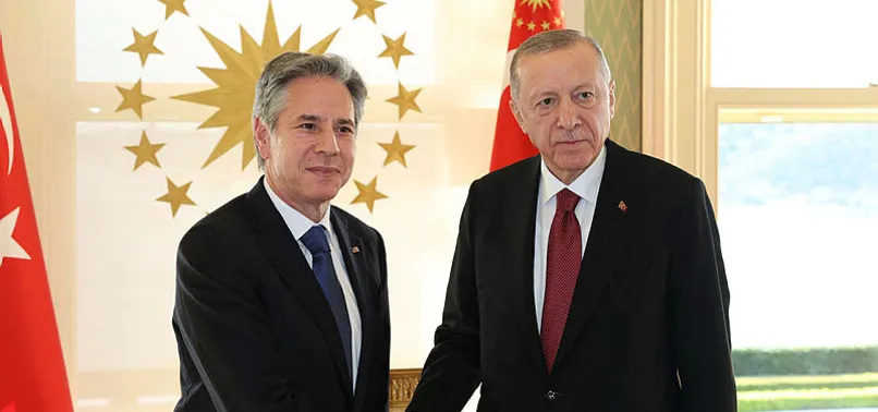 Başkan Erdoğan ile ABD Dışişleri Bakanı Antony Blinken arasında kritik görüşme