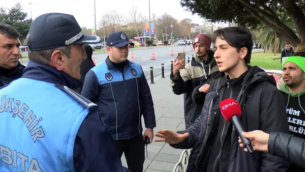 İBB önündeki fayton protestosunda gerginlik! "Direnişimizin sebebi Ekrem İmamoğlu'nun..." - 1