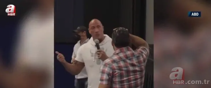 Ünlü aktör The Rock Dwayne Johnson hayranına arabasını hediye etti