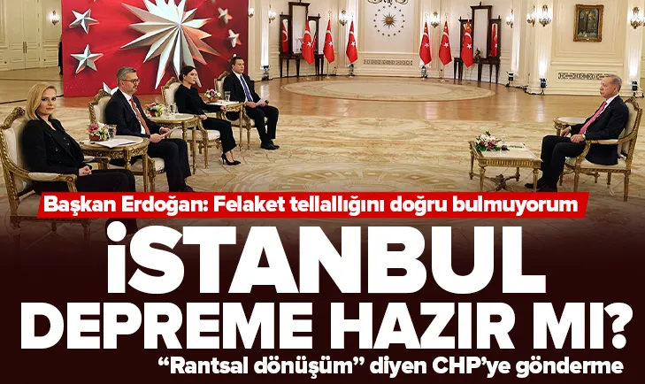 İstanbul depreme hazır mı?