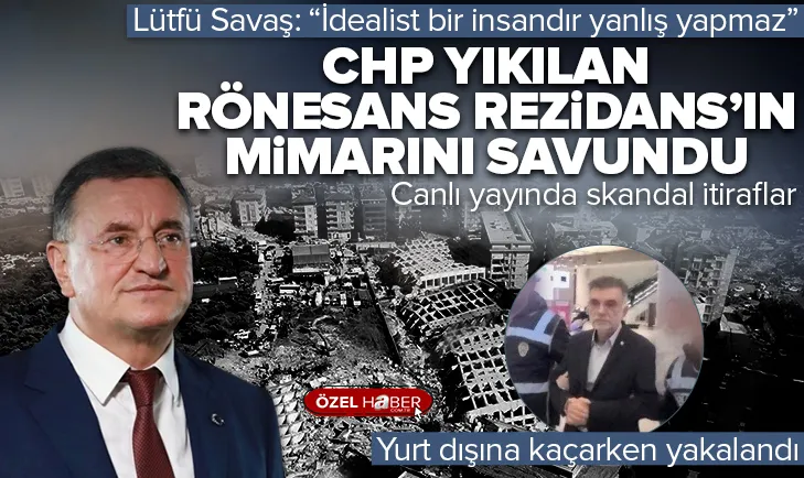 CHP çöken rezidansın mimarını savundu