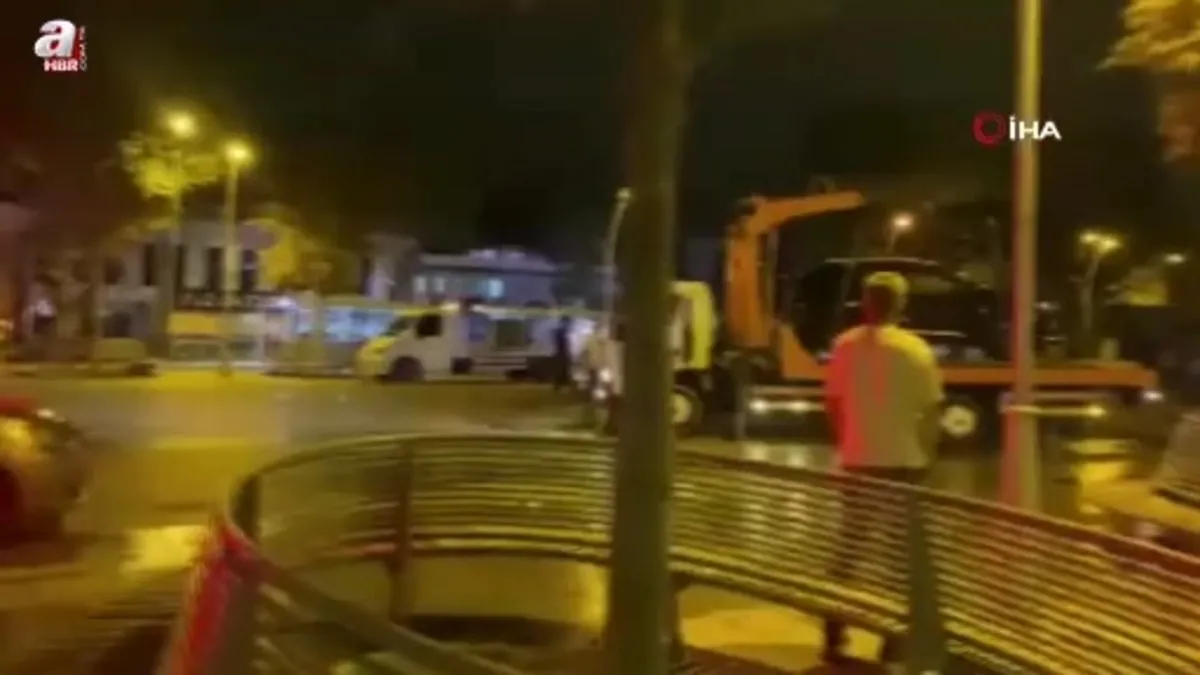 Aracıyla süs havuzuna girdi: Alkollü sürücü navigasyonu suçladı