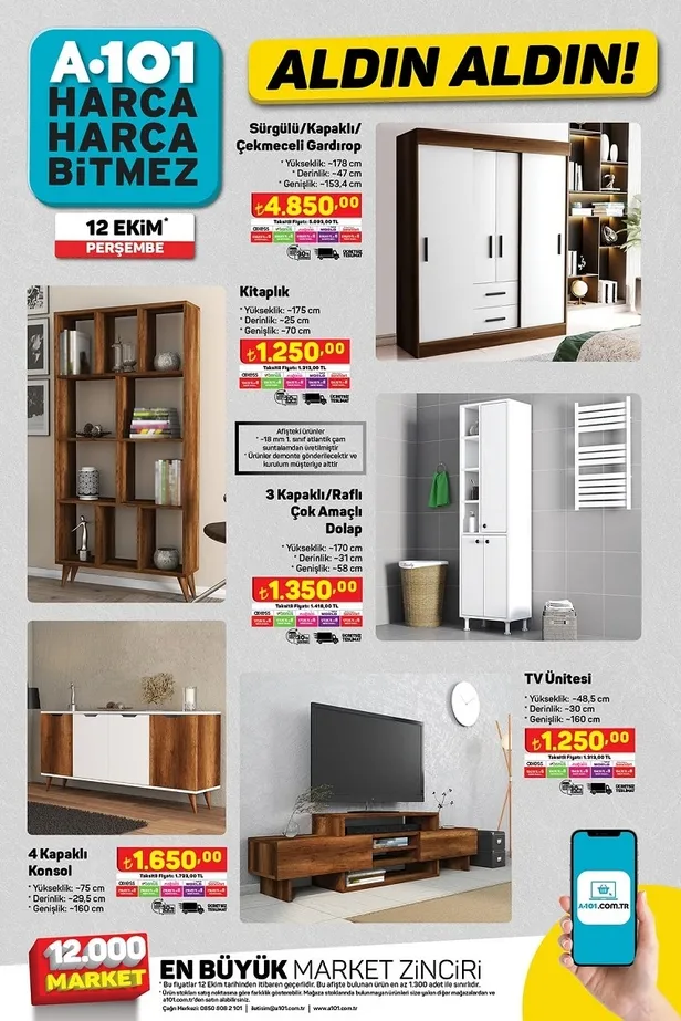 14 Ekim A101 aktüel ürünler kataloğu yayınlandı! 28 bin TL’ye benzinli Moped, 179 TL’ye 5L sıvı yağ 299 TL’ye Mop Kova seti, 22 TL’ye 2kg un satışa sunuluyor