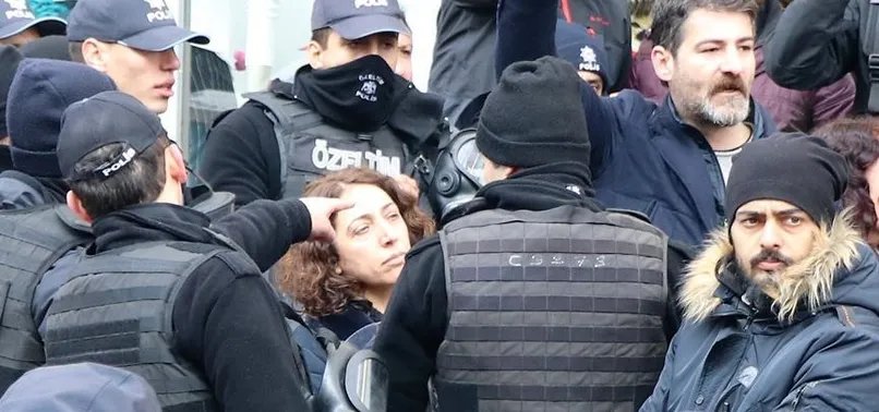 Polis memurunun kolunu ısıran HDP'li Saliha Aydeniz hakkında soruşturma başlatıldı