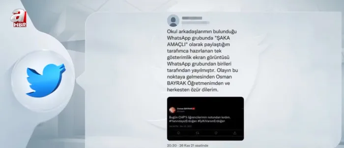 Montaj tweet üzerinden yalan haber yaptılar! Millet İttifakı çanak tuttu | Osman Bayrak dava açmaya hazırlanıyor
