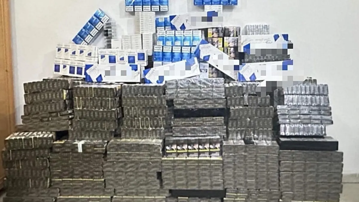 Mardin'de 15 bin paket kaçak sigara ele geçirildi