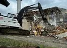 Düzce’deki hasarlı binalar yıkılıyor