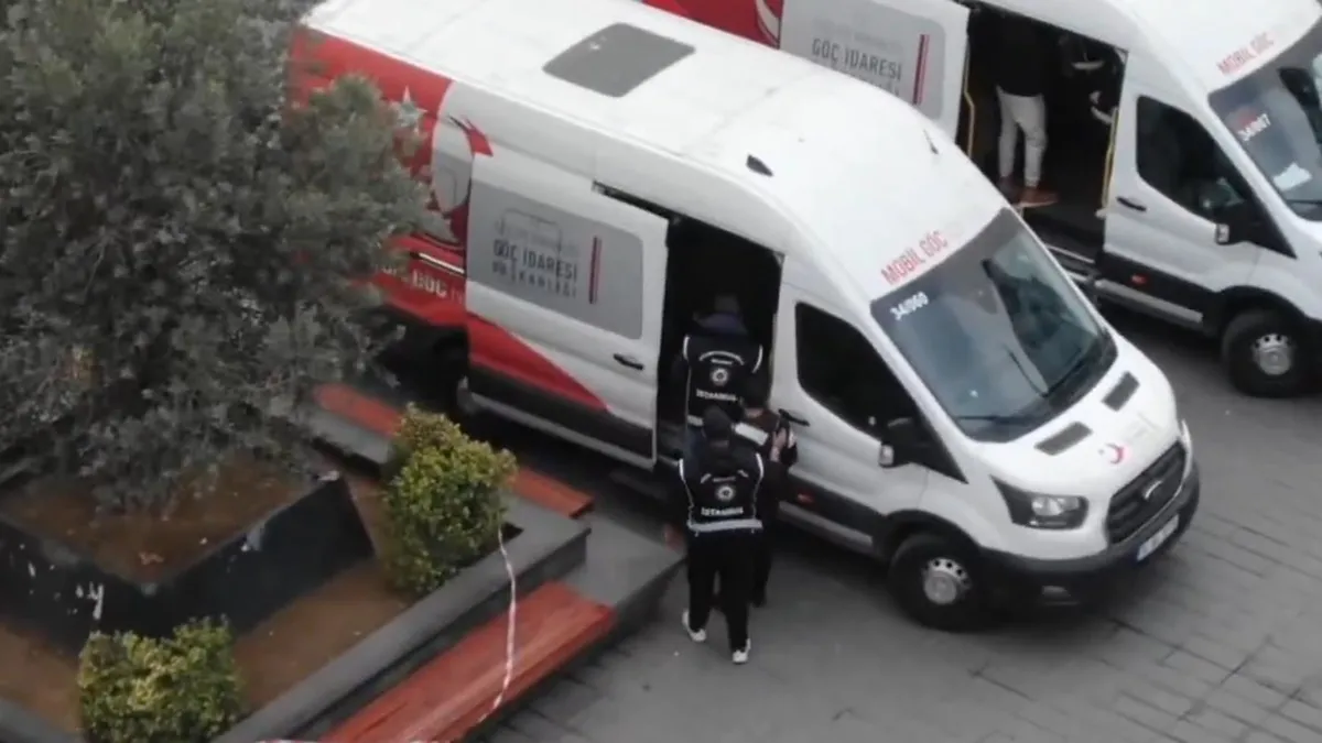 İstanbul'da "Kalkan" operasyonu! 242 düzensiz göçmen yakalandı