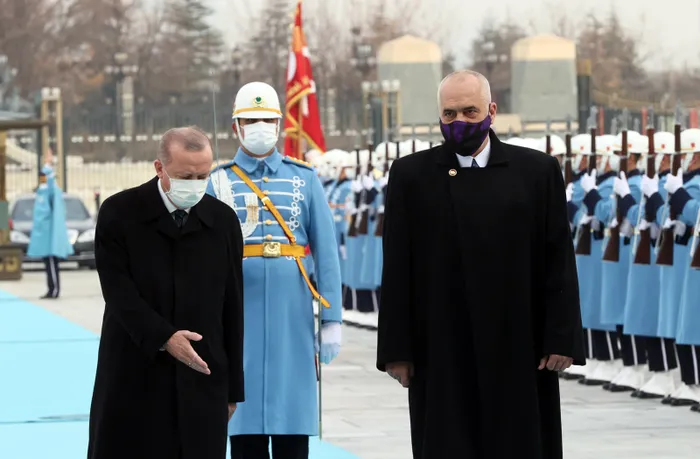 Son dakika: Arnavutluk Başbakanı Edi Rama Türkiye’de! Başkan Erdoğan resmi törenle karşıladı