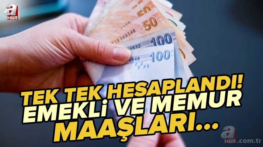 Ocak zammı SİL BAŞTAN! Enflasyon beklentisi sonrası tek tek hesaplandı! 2023 SSK, Bağ-Kur emekli ve memur maaşları... 1