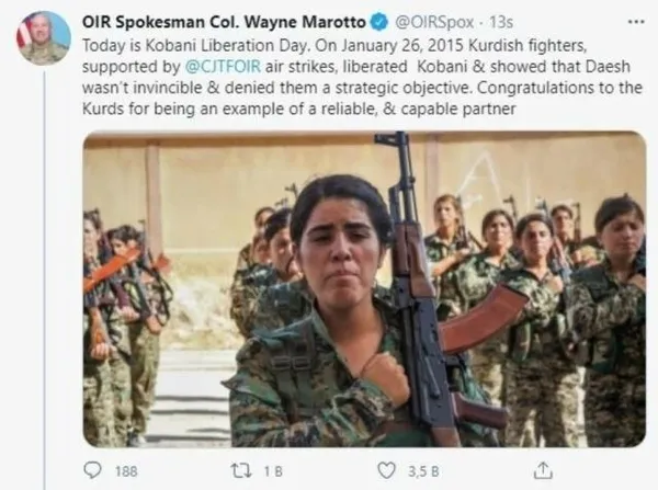 1613937934831.jpg ABD yine bildiğimiz gibi! Skandal "PKK ile kol kolayız" mesajı yayınlandı - 2