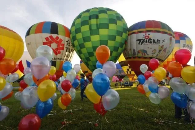 Tayvan’daki balon festivalinden kareler