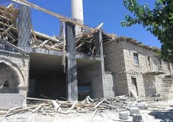 Mersin'de cami inşaatında göçük: 1 ölü, 4 yaralı